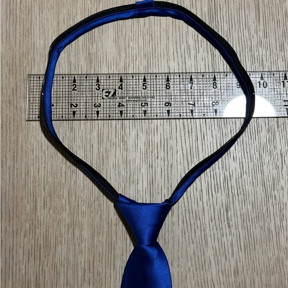 Spring Notion Satin Solid Royal Blue Tie (2.5” wide)